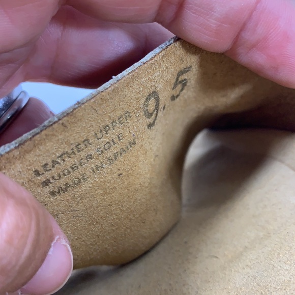 Yokono animal print espadrille slides size 9.5 - Picture 7 of 8